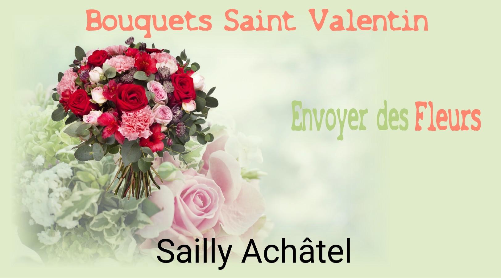 Roses de Saint-Valentin livrées à Sailly-Achâtel